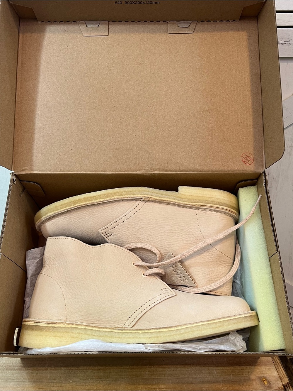 Clarks Originals Desert Boot Women’s Wheat Nubuck Leather Chukka Ankle Boots 8 - Picture 11 of 12